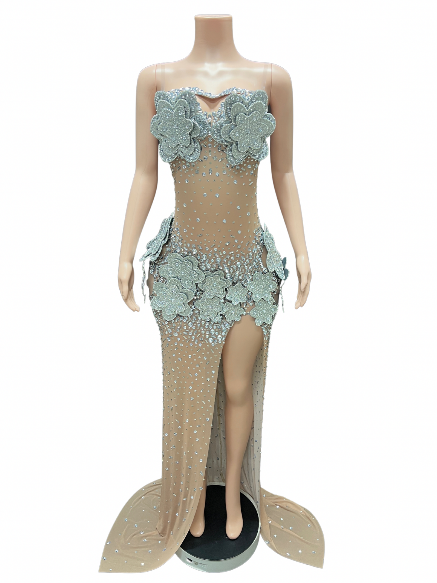 Crystal Petal Muse Gown