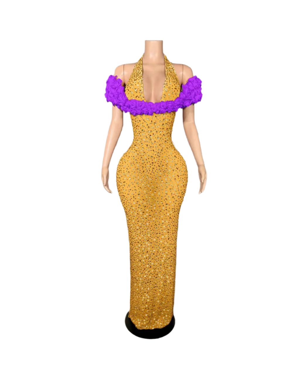 Glimmering Rose Gown