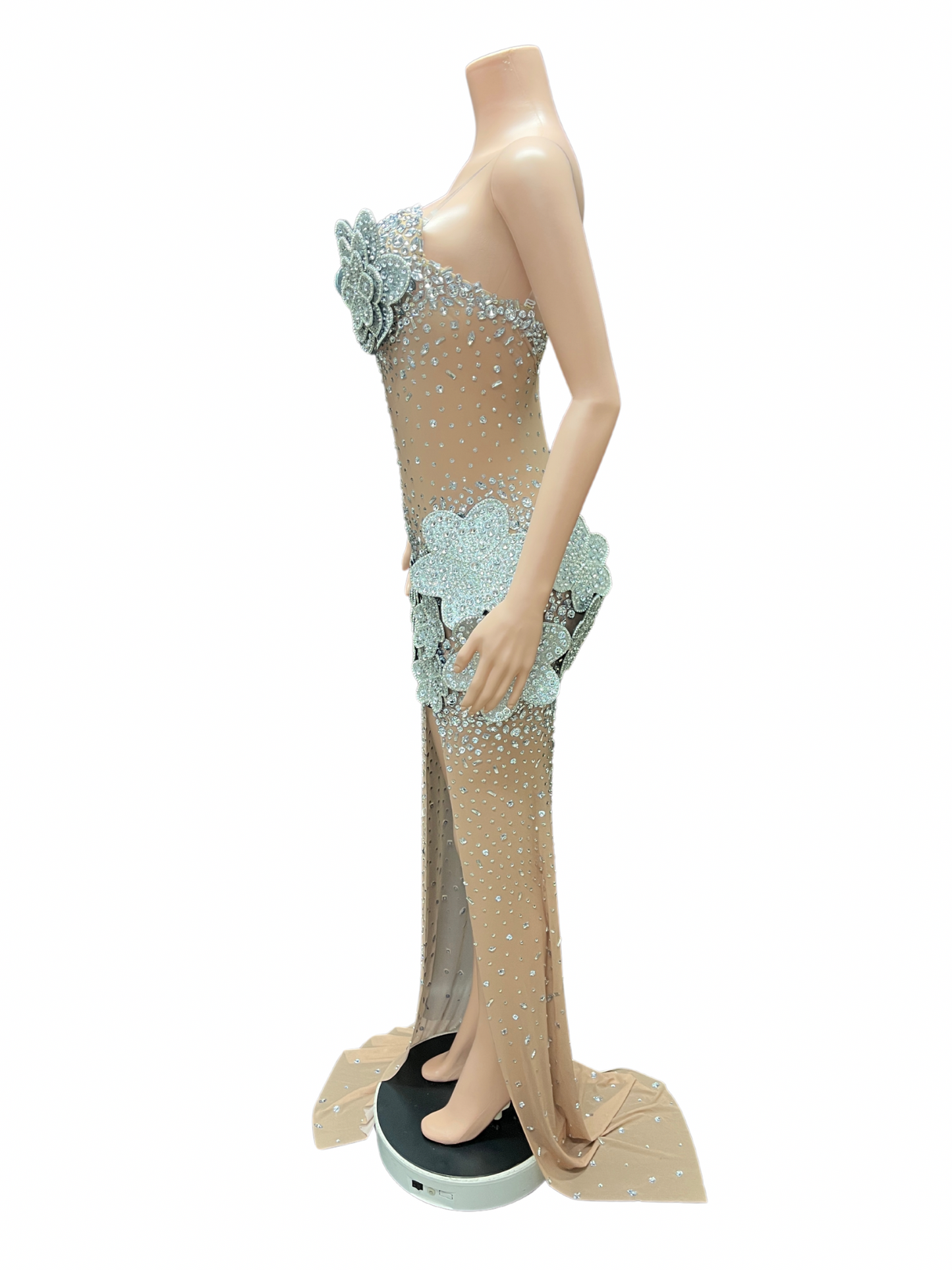 Crystal Petal Muse Gown