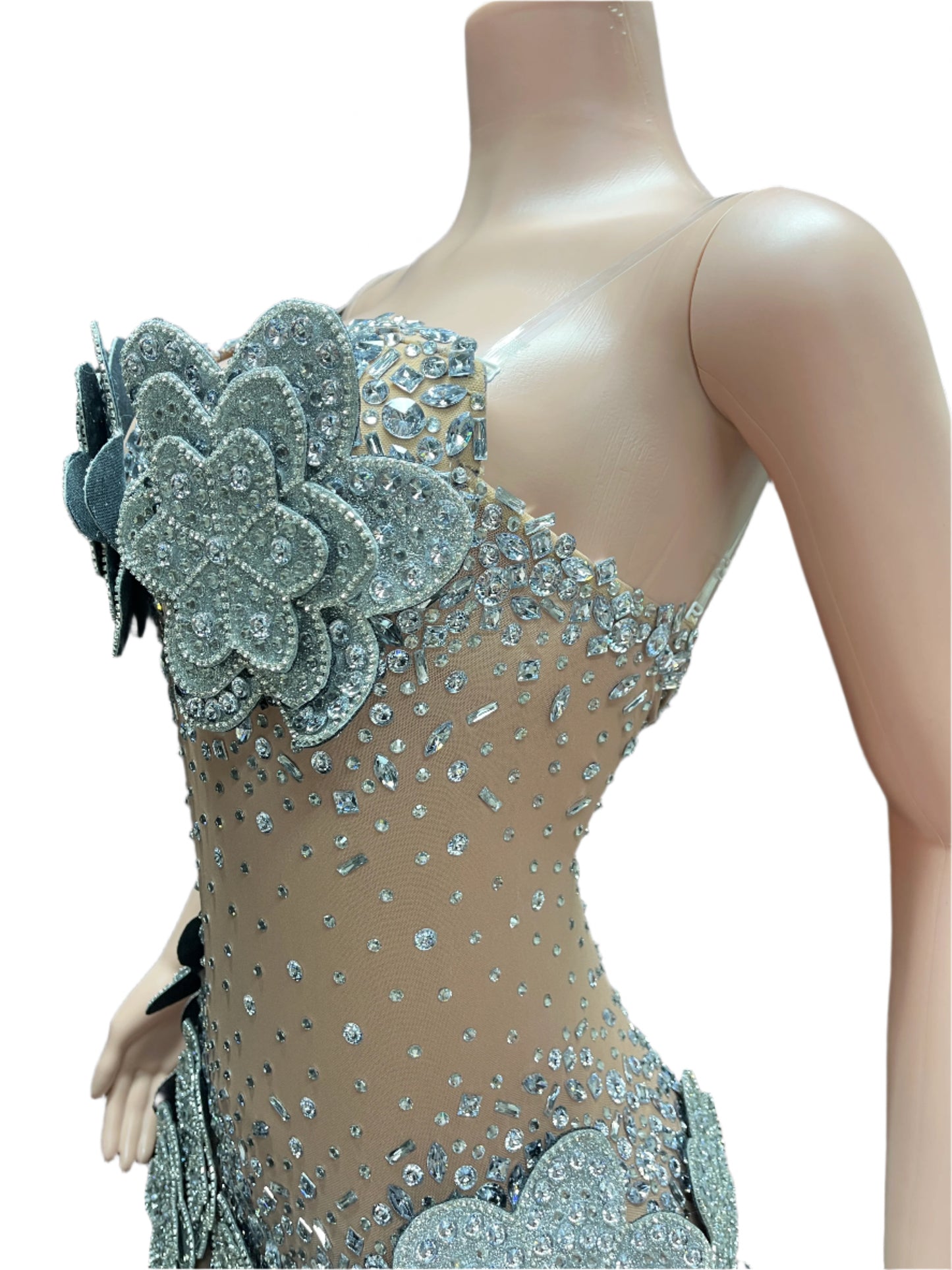 Crystal Petal Muse Gown