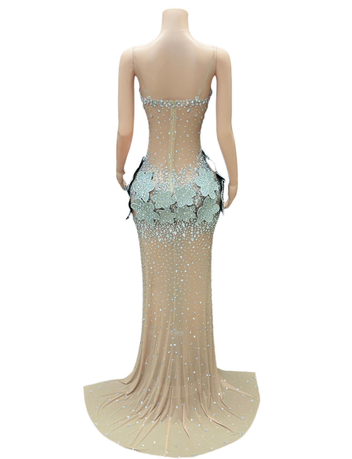 Crystal Petal Muse Gown