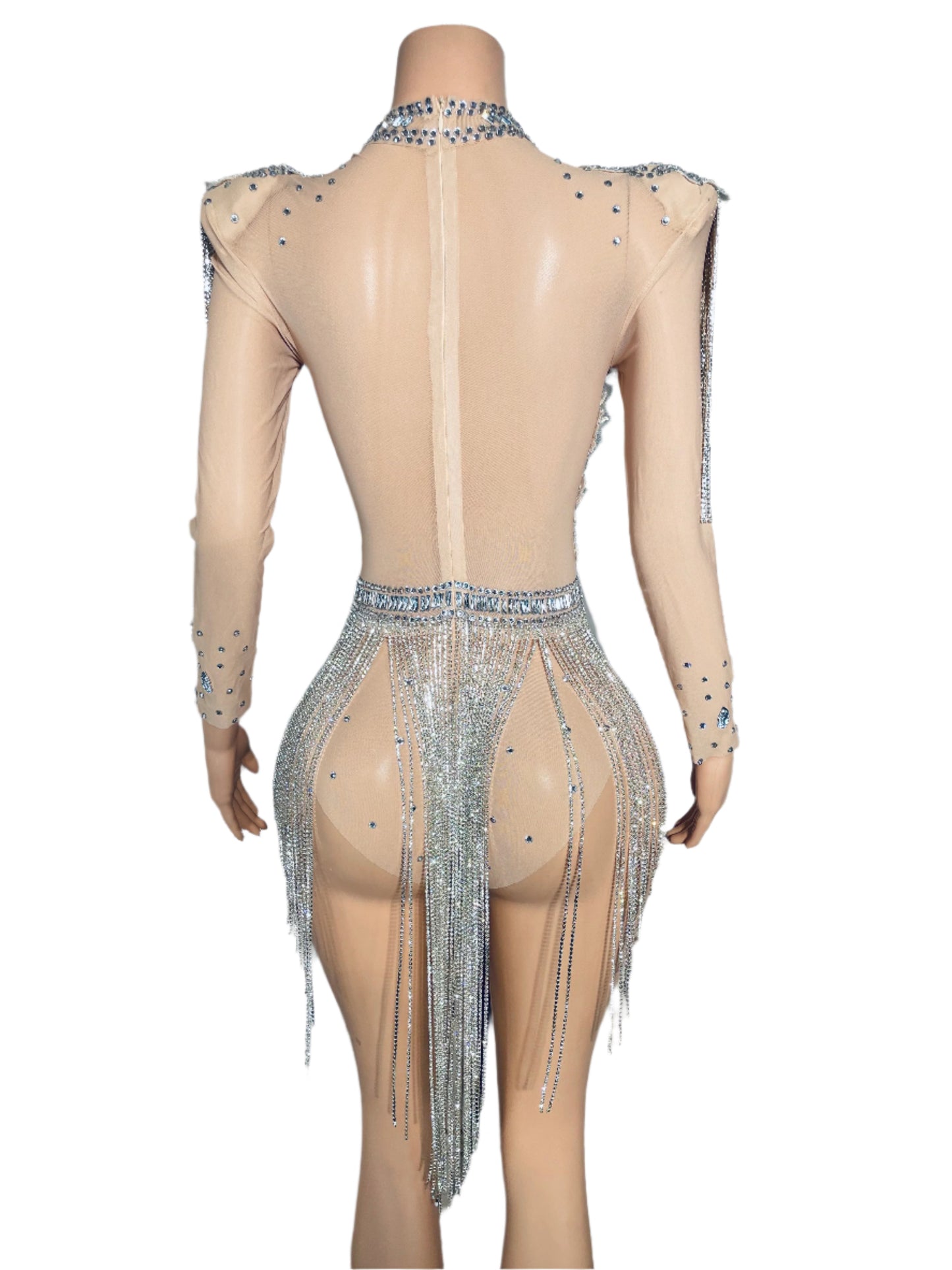 Dazzling Diva Fringe Bodysuit