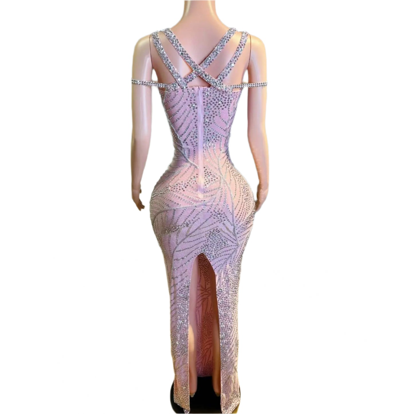 Radiant Allure Cutout Sequin Dress