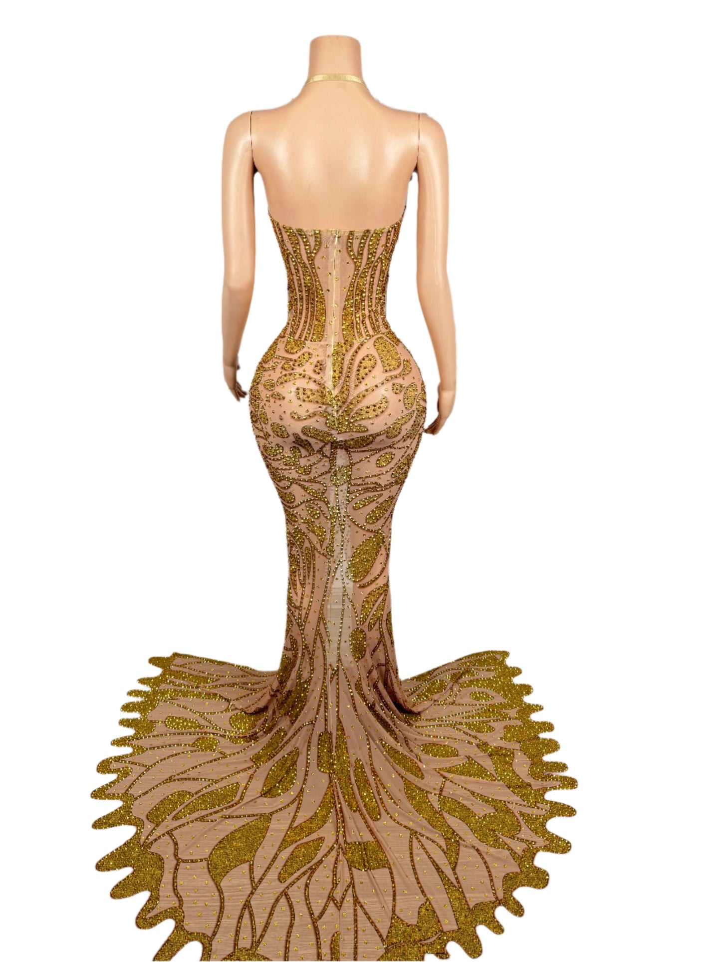 Celestial Elegance Evening Gown