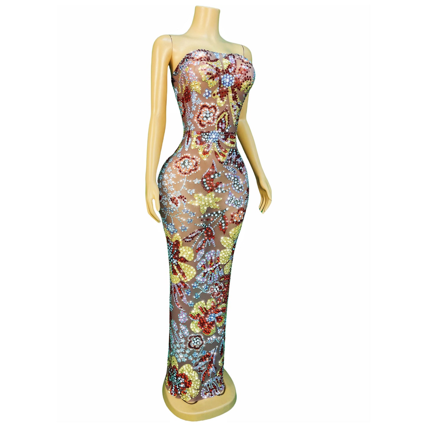 Enchanted Garden Sequin Gown