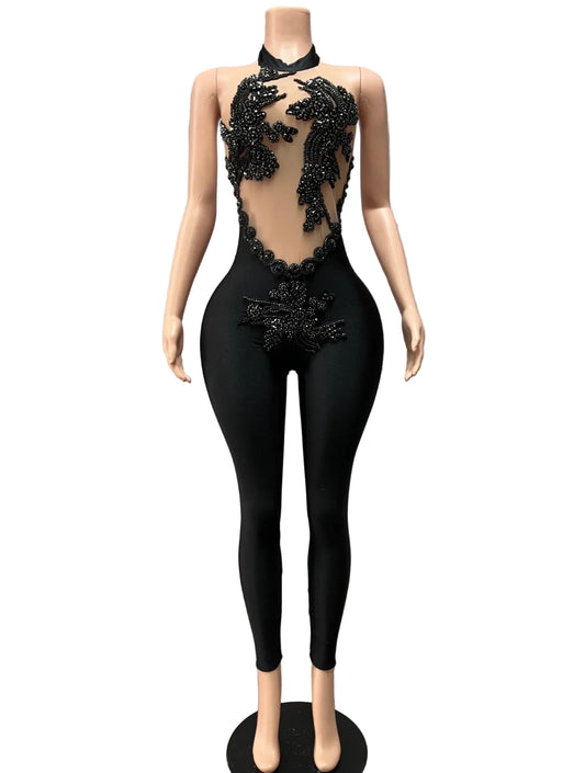 Midnight Obsession Jumpsuit