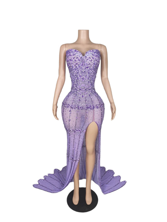 Enchanted Elegance Sequin Mermaid Dress