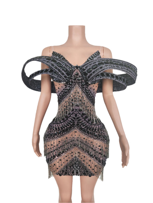Inferno Luxe Cocktail Dress