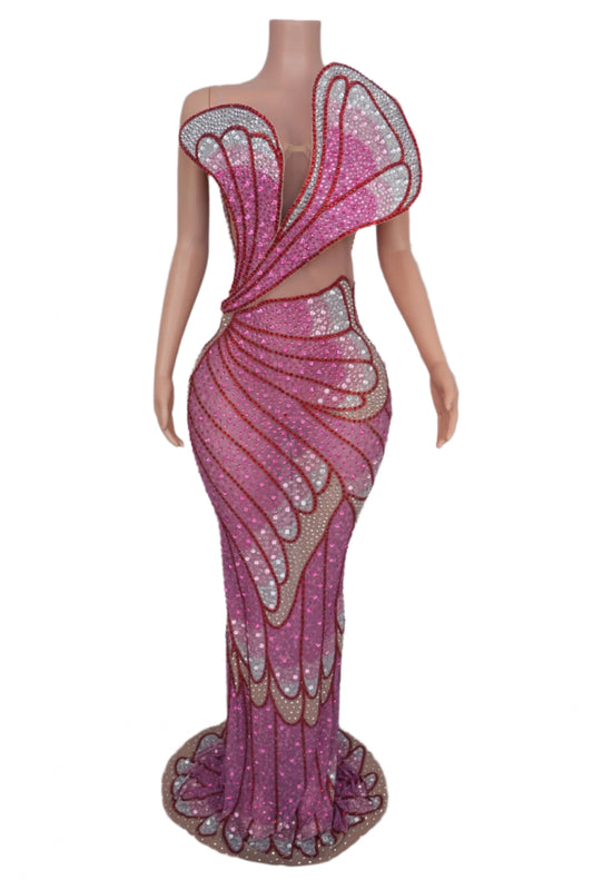 Petal Prism Gown