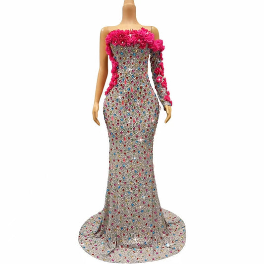 Rosette Royale Gown